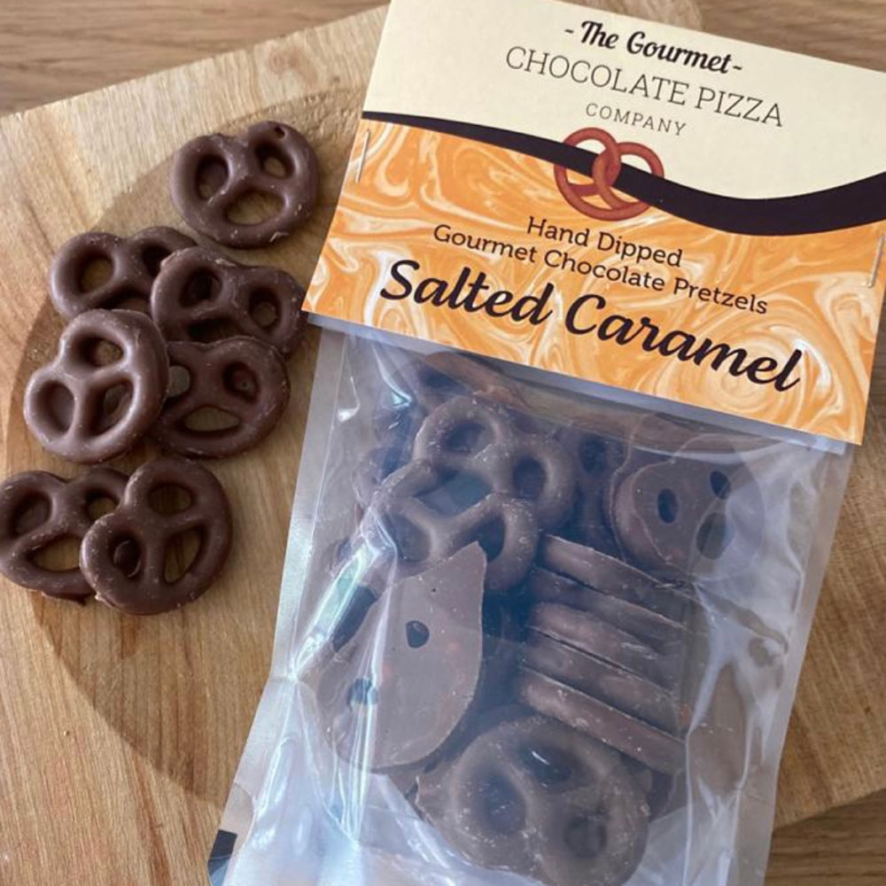 Snacktime will never be the same again with our tasty Salted Caramel favoured Pretzels.
